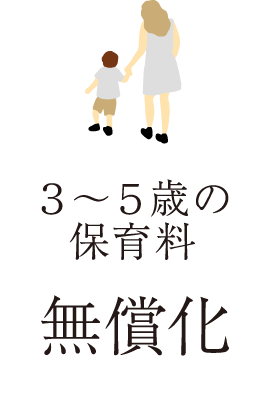 3～5歳の保育料 無償化