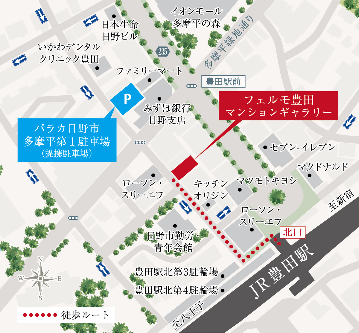 マンションギャラリー案内図
